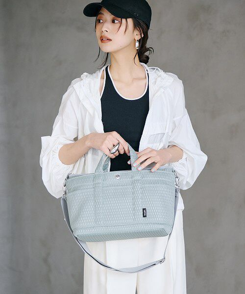 TOPKAPI / トプカピ トートバッグ | 【Breath TOPKAPI】ポリメッシュ ショルダー付き トートバッグ | 詳細3