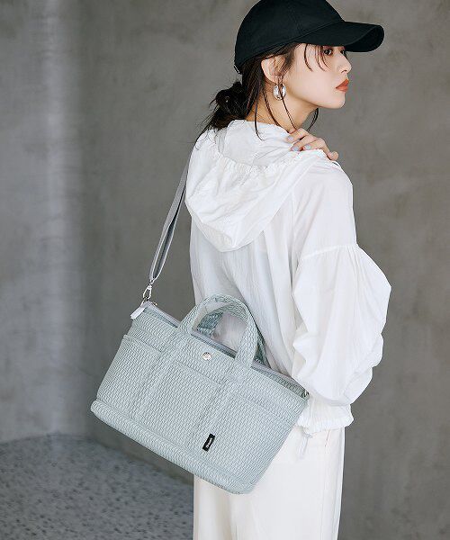 TOPKAPI / トプカピ トートバッグ | 【Breath TOPKAPI】ポリメッシュ ショルダー付き トートバッグ | 詳細4