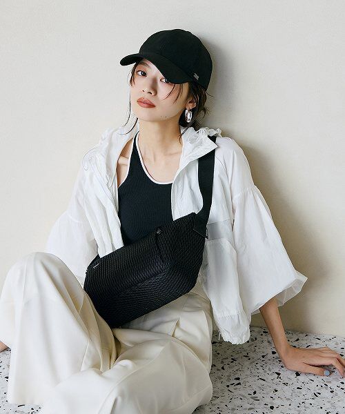 TOPKAPI / トプカピ ショルダーバッグ | 【Breath TOPKAPI】ポリメッシュ ショルダーバッグ | 詳細1