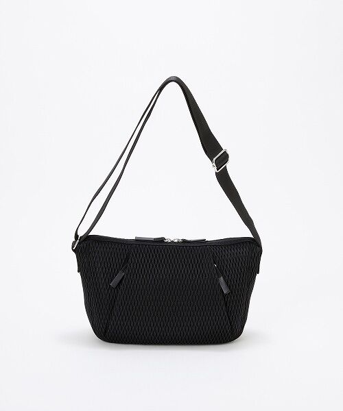 【未使用】TOPKAPI トプカピ ヘリンボーン ショルダーバッグ Breath TOPKAPI】ポリメッシュ ショルダーバッグ （ショルダー