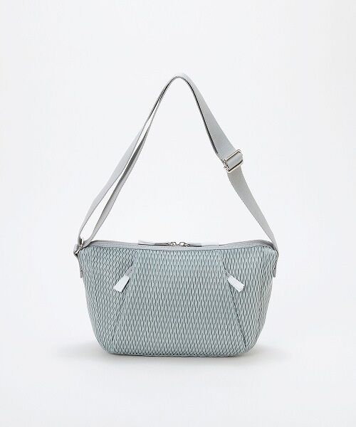 TOPKAPI/トプカピ 【Breath TOPKAPI】ポリメッシュ ショルダーバッグ ライトグレー F TOPKAPI/トプカピ 【Breath TOPKAPI】ポリメッシュ ショルダーバッグ ライトグレー F