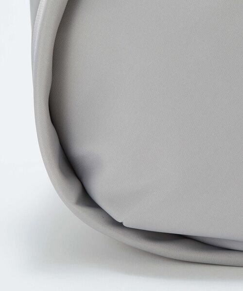 TOPKAPI / トプカピ トートバッグ | 【Breath TOPKAPI】【撥水】ツヤ ナイロン ショルダー付き ラウンド トートバッグ | 詳細6