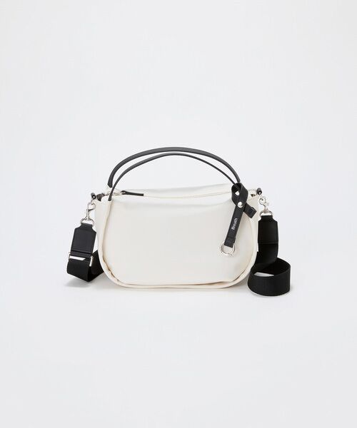 TOPKAPI / トプカピ トートバッグ | 【Breath TOPKAPI】【撥水】ツヤ ナイロン ショルダー付き ラウンド トートバッグ | 詳細7