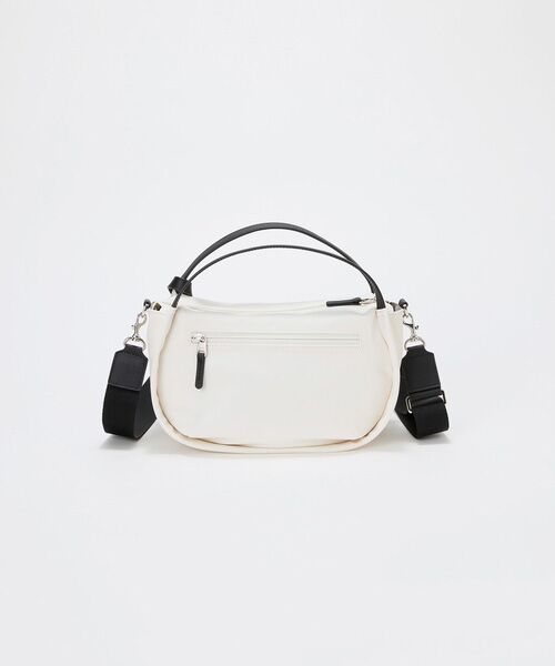 TOPKAPI / トプカピ トートバッグ | 【Breath TOPKAPI】【撥水】ツヤ ナイロン ショルダー付き ラウンド トートバッグ | 詳細9