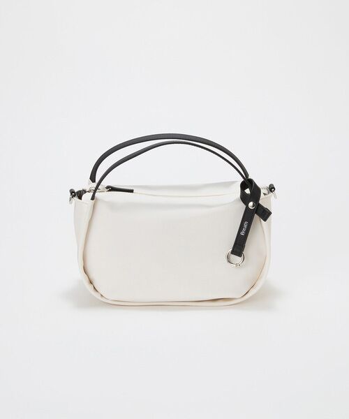 TOPKAPI / トプカピ トートバッグ | 【Breath TOPKAPI】【撥水】ツヤ ナイロン ショルダー付き ラウンド トートバッグ | 詳細11