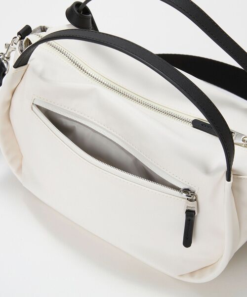 TOPKAPI / トプカピ トートバッグ | 【Breath TOPKAPI】【撥水】ツヤ ナイロン ショルダー付き ラウンド トートバッグ | 詳細15