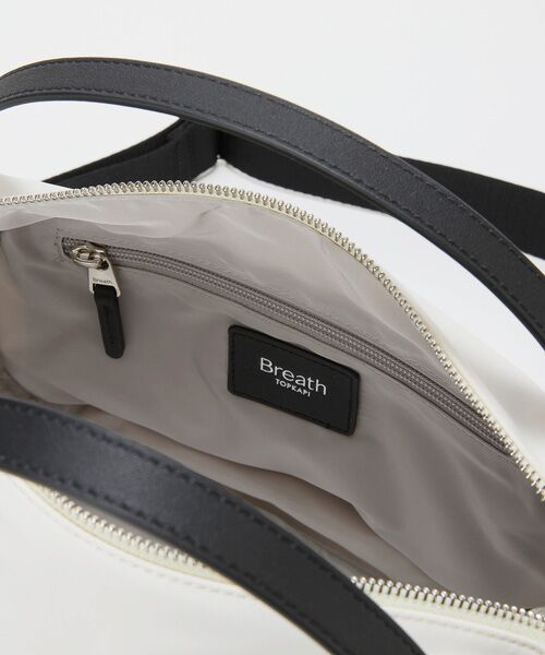 TOPKAPI / トプカピ トートバッグ | 【Breath TOPKAPI】【撥水】ツヤ ナイロン ショルダー付き ラウンド トートバッグ | 詳細19