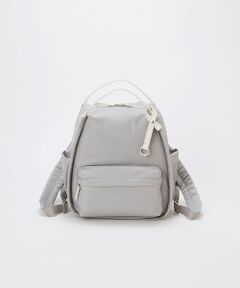 TOPKAPI / トプカピ リュック・バックパック | 【Breath TOPKAPI】【撥水】ツヤ ナイロン レザーハンドル ミニ リュック