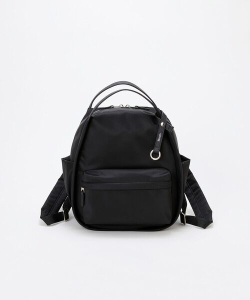 TOPKAPI / トプカピ リュック・バックパック | 【Breath TOPKAPI】【撥水】ツヤ ナイロン レザーハンドル ミニ リュック | 詳細1