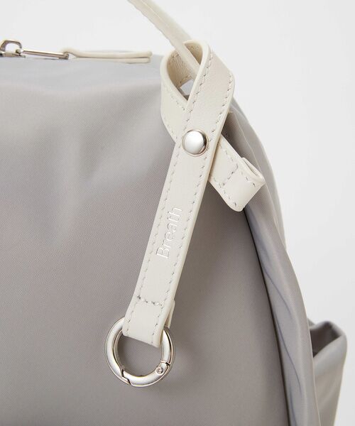 TOPKAPI / トプカピ リュック・バックパック | 【Breath TOPKAPI】【撥水】ツヤ ナイロン レザーハンドル ミニ リュック | 詳細9
