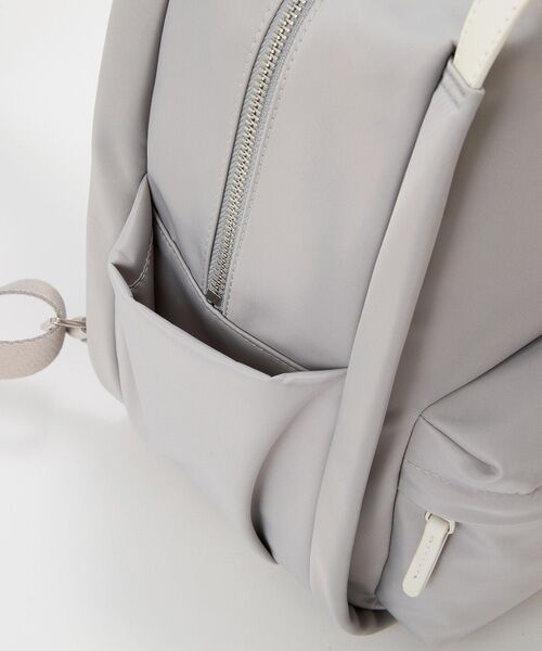 TOPKAPI / トプカピ リュック・バックパック | 【Breath TOPKAPI】【撥水】ツヤ ナイロン レザーハンドル ミニ リュック | 詳細10