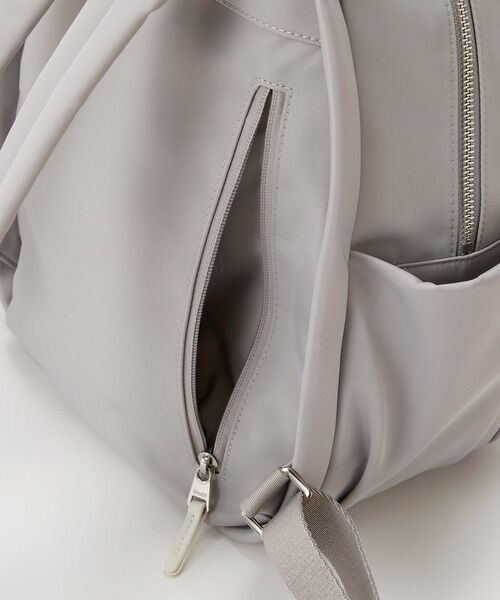 TOPKAPI / トプカピ リュック・バックパック | 【Breath TOPKAPI】【撥水】ツヤ ナイロン レザーハンドル ミニ リュック | 詳細11