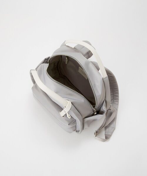 TOPKAPI / トプカピ リュック・バックパック | 【Breath TOPKAPI】【撥水】ツヤ ナイロン レザーハンドル ミニ リュック | 詳細14