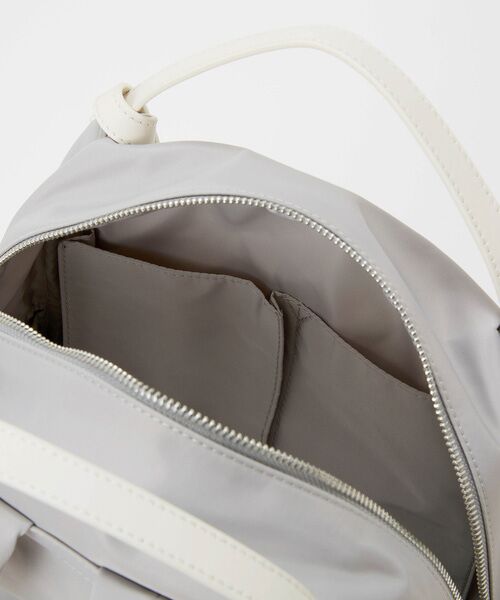 TOPKAPI / トプカピ リュック・バックパック | 【Breath TOPKAPI】【撥水】ツヤ ナイロン レザーハンドル ミニ リュック | 詳細17