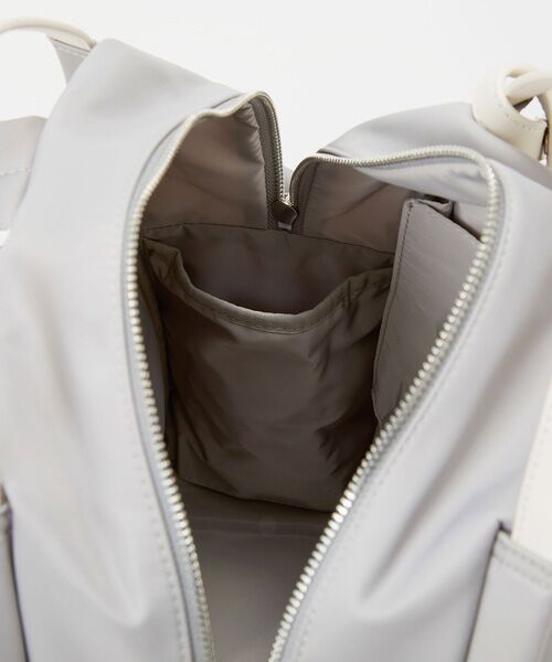 TOPKAPI / トプカピ リュック・バックパック | 【Breath TOPKAPI】【撥水】ツヤ ナイロン レザーハンドル ミニ リュック | 詳細18