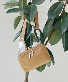 TOPKAPI / トプカピ ショルダーバッグ | 【Breath TOPKAPI】【撥水】マット ナイロン ボックス型 ショルダーバッグ