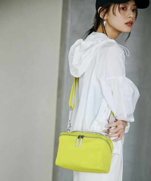 TOPKAPI / トプカピ ショルダーバッグ | 【Breath TOPKAPI】【撥水】マット ナイロン ボックス型 ショルダーバッグ | 詳細17