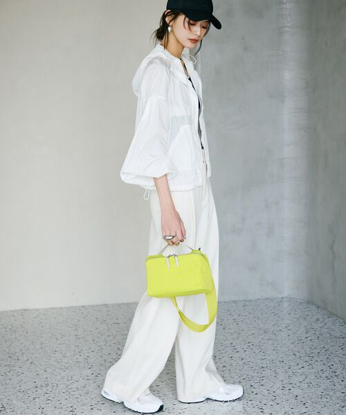 TOPKAPI / トプカピ ショルダーバッグ | 【Breath TOPKAPI】【撥水】マット ナイロン ボックス型 ショルダーバッグ | 詳細18