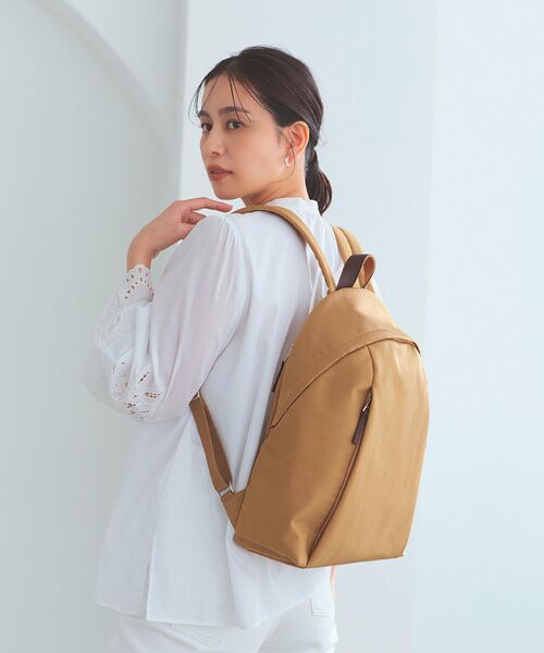 TOPKAPI / トプカピ リュック・バックパック | 【Breath TOPKAPI】SLANT スラント ナイロン ユーティリティ リュック バックパック　A4 / 軽量（ブラウン）