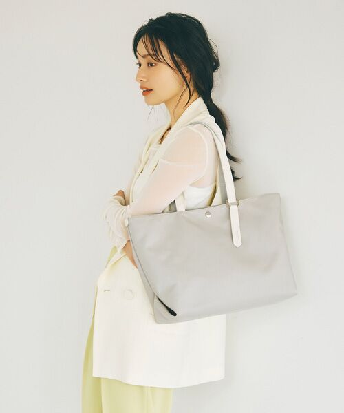 TOPKAPI / トプカピ トートバッグ | 【新色追加】【Breath TOPKAPI】Aerial エアリアル ナイロン カラーストラップ付き A4 トートバッグ /軽量 | 詳細13