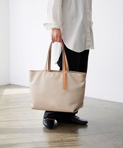 TOPKAPI / トプカピ トートバッグ | 【新色追加】【Breath TOPKAPI】Aerial エアリアル ナイロン カラーストラップ付き A4 トートバッグ /軽量 | 詳細20