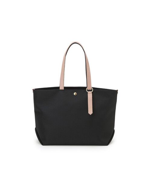 TOPKAPI/トプカピ 【新色追加】【Breath TOPKAPI】Aerial エアリアル ナイロン カラーストラップ付き A4 トートバッグ /軽量 ブラック系 F TOPKAPI/トプカピ 【新色追加】【Breath TOPKAPI】Aerial エアリアル ナイロン カラーストラップ付き A4 トートバッグ /軽量 ブラック系 F