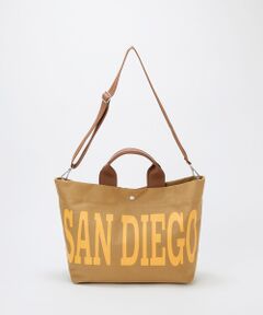 TOPKAPI / トプカピ トートバッグ | 【Breath TOPKAPI】シティ プリント キャンバス 2way トートバッグ / A4対応