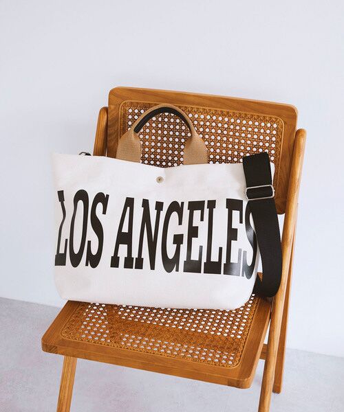 TOPKAPI / トプカピ トートバッグ | 【Breath TOPKAPI】シティ プリント キャンバス 2way トートバッグ / A4対応 | 詳細1