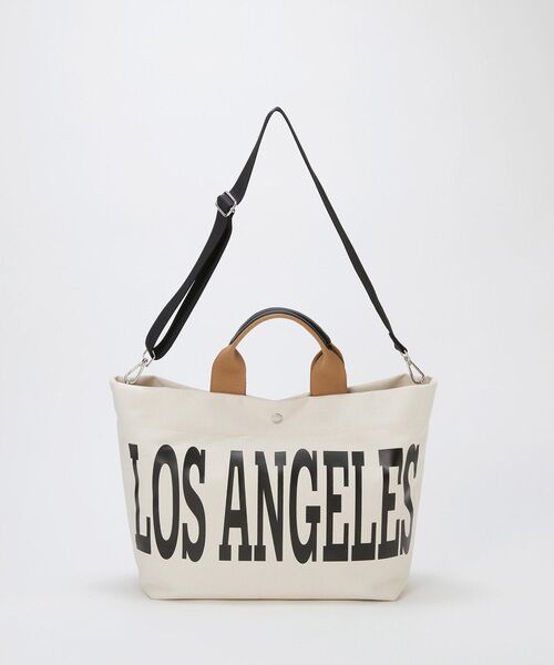 TOPKAPI / トプカピ トートバッグ | 【Breath TOPKAPI】シティ プリント キャンバス 2way トートバッグ / A4対応 | 詳細3