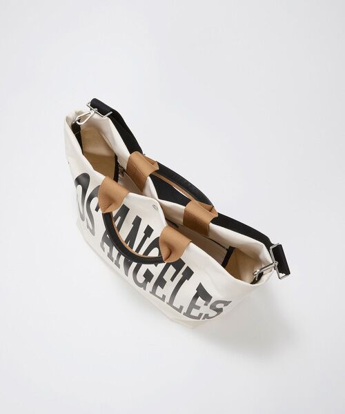 TOPKAPI / トプカピ トートバッグ | 【Breath TOPKAPI】シティ プリント キャンバス 2way トートバッグ / A4対応 | 詳細10