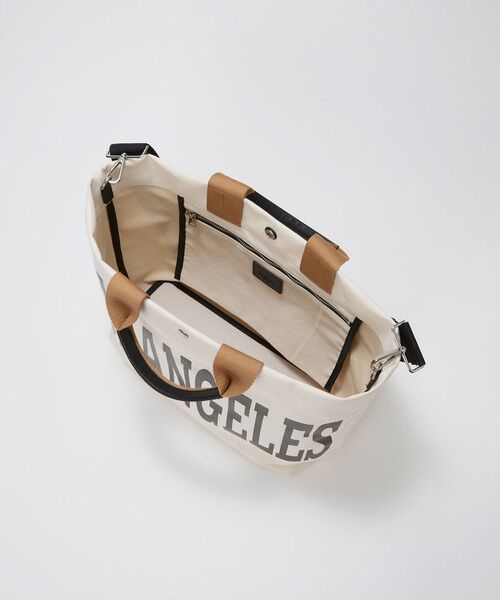 TOPKAPI / トプカピ トートバッグ | 【Breath TOPKAPI】シティ プリント キャンバス 2way トートバッグ / A4対応 | 詳細12