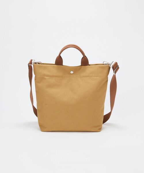 TOPKAPI / トプカピ トートバッグ | 【Breath TOPKAPI】シティ プリント キャンバス スクエアトートバッグ / ショルダー付き | 詳細7