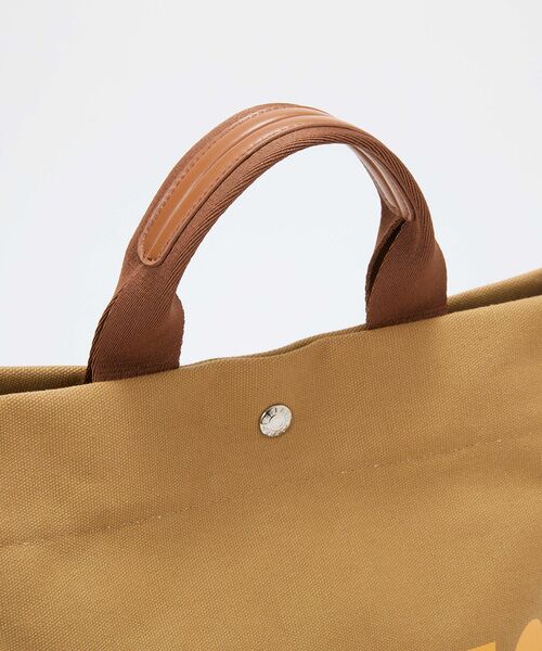 TOPKAPI / トプカピ トートバッグ | 【Breath TOPKAPI】シティ プリント キャンバス スクエアトートバッグ / ショルダー付き | 詳細9