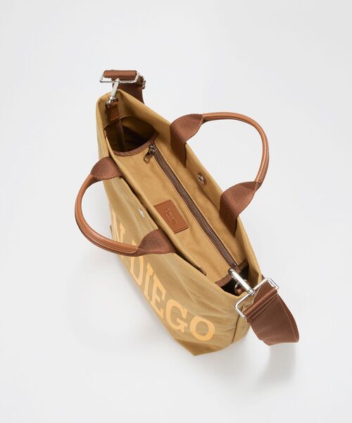 TOPKAPI / トプカピ トートバッグ | 【Breath TOPKAPI】シティ プリント キャンバス スクエアトートバッグ / ショルダー付き | 詳細14