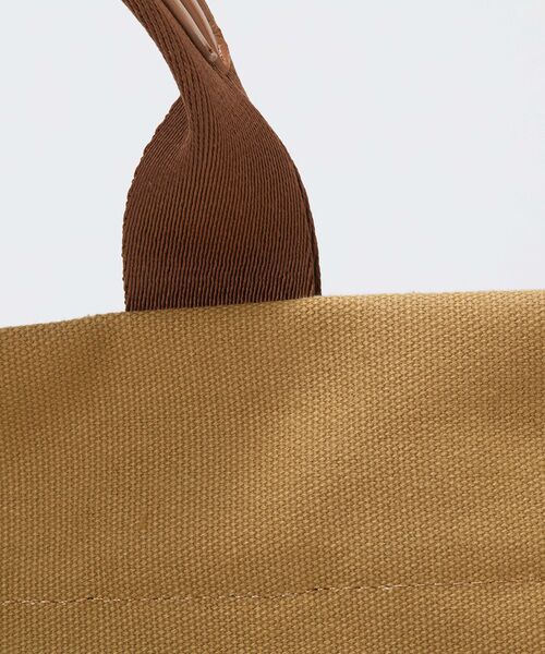 TOPKAPI / トプカピ トートバッグ | 【Breath TOPKAPI】シティ プリント キャンバス スクエアトートバッグ / ショルダー付き | 詳細21