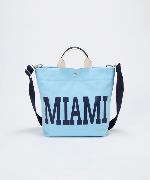 TOPKAPI / トプカピ トートバッグ | 【Breath TOPKAPI】シティ プリント キャンバス スクエアトートバッグ / ショルダー付き | 詳細22