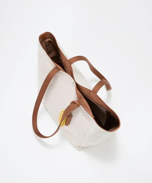 TOPKAPI / トプカピ トートバッグ | 【Breath TOPKAPI】SMILE COLLECTION エンボス スマイル ビッグ トートバッグ /スマイルチャーム付き | 詳細11