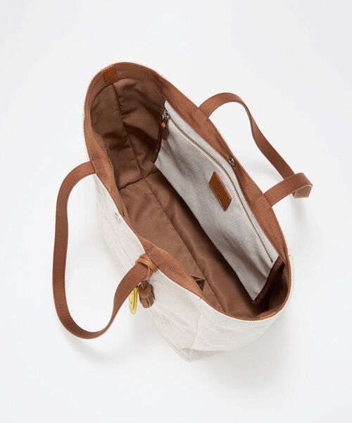 TOPKAPI / トプカピ トートバッグ | 【Breath TOPKAPI】SMILE COLLECTION エンボス スマイル ビッグ トートバッグ /スマイルチャーム付き | 詳細14