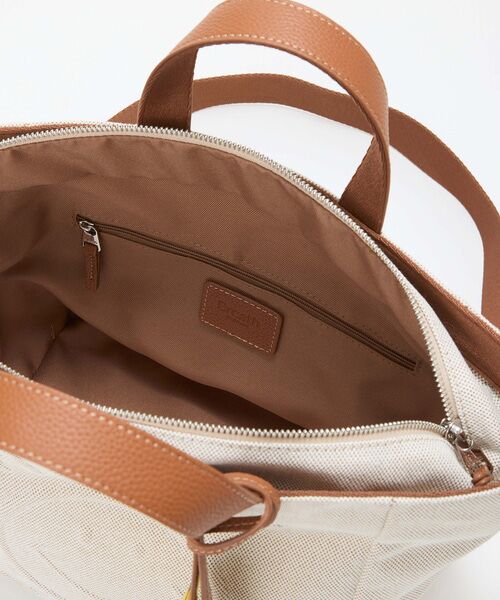 TOPKAPI / トプカピ トートバッグ | 【Breath TOPKAPI】SMILE COLLECTION エンボス スマイル 2way トートバッグ /スマイルチャーム付き | 詳細17