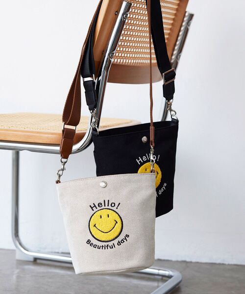 TOPKAPI/トプカピ 【Breath TOPKAPI】SMILE COLLECTION スマイル ショルダーバッグ ベージュ F TOPKAPI/トプカピ 【Breath TOPKAPI】SMILE COLLECTION スマイル ショルダーバッグ ベージュ F