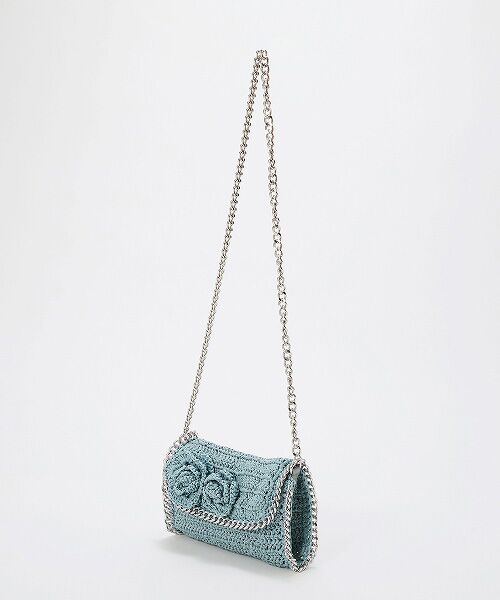 TOPKAPI / トプカピ ショルダーバッグ | 【TREASURE TOPKAPI】フラワーモチーフ チェーン ショルダーバッグ | 詳細6