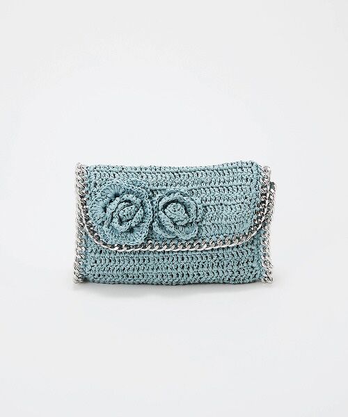 TOPKAPI / トプカピ ショルダーバッグ | 【TREASURE TOPKAPI】フラワーモチーフ チェーン ショルダーバッグ | 詳細11