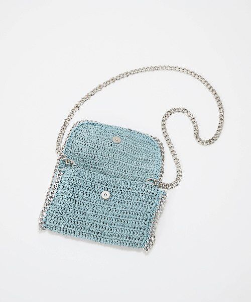 TOPKAPI / トプカピ ショルダーバッグ | 【TREASURE TOPKAPI】フラワーモチーフ チェーン ショルダーバッグ | 詳細13