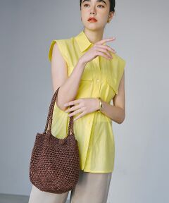 TOPKAPI / トプカピ トートバッグ | 【TREASURE TOPKAPI】メタリック ラウンド トートバッグ