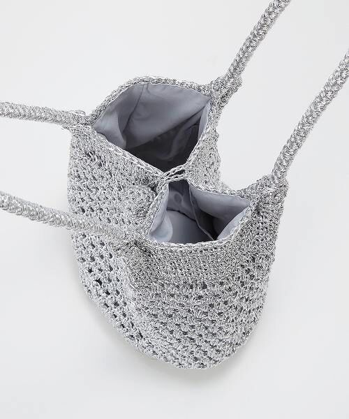 TOPKAPI / トプカピ トートバッグ | 【TREASURE TOPKAPI】メタリック ラウンド トートバッグ | 詳細9