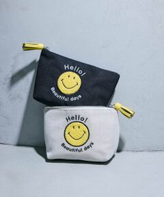 TOPKAPI / トプカピ ポーチ | 【Breath TOPKAPI】SMILE COLLECTION スマイル 刺繍 タッセルポーチ