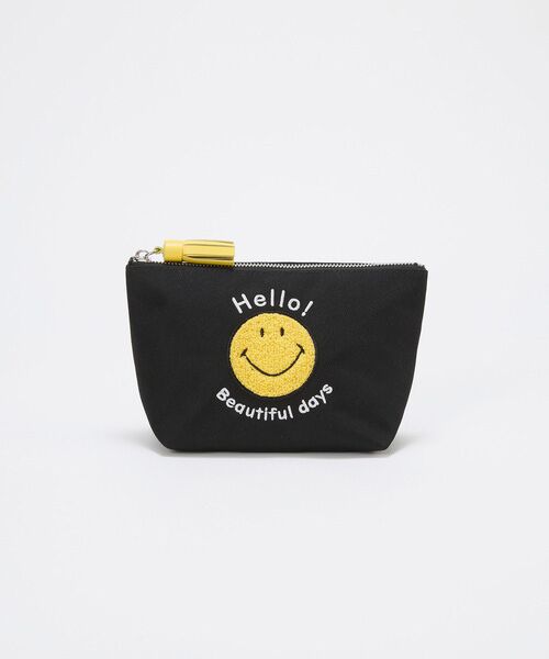 TOPKAPI / トプカピ ポーチ | 【Breath TOPKAPI】SMILE COLLECTION スマイル 刺繍 タッセルポーチ | 詳細3