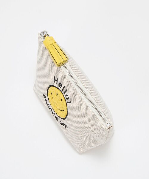 TOPKAPI / トプカピ ポーチ | 【Breath TOPKAPI】SMILE COLLECTION スマイル 刺繍 タッセルポーチ | 詳細10