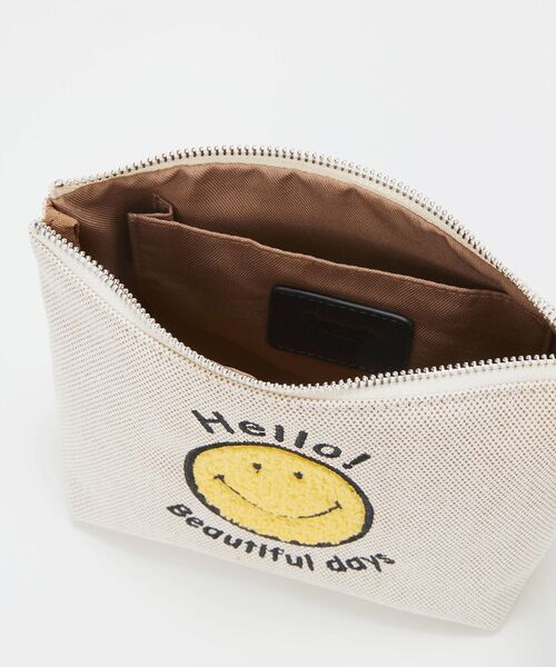 TOPKAPI / トプカピ ポーチ | 【Breath TOPKAPI】SMILE COLLECTION スマイル 刺繍 タッセルポーチ | 詳細12