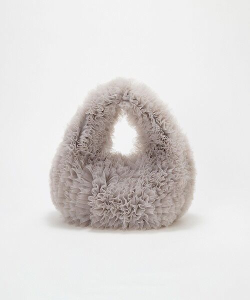 TOPKAPI / トプカピ トートバッグ | 【TREASURE TOPKAPI】ランダム フリル チュール バッグ | 詳細1